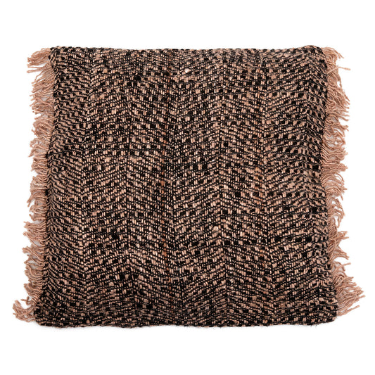 Funda de cojín Oh My Gee - negro cobre - 60x60 cm