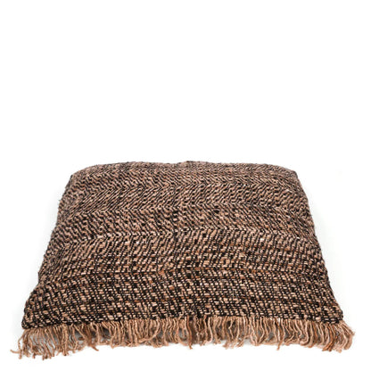 Funda de cojín Oh My Gee - negro cobre - 60x60 cm