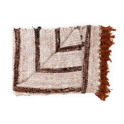 De s'il vous Plaid - Bohemio Blanco