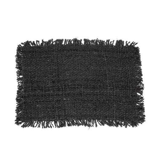 El mantel individual Oh My Gee - negro-azul marino