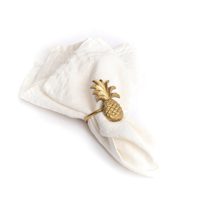 Servilleta de lino - blanco