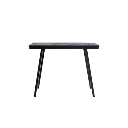 Mesa alta de espiga - Negro - 140 cm