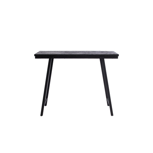 Mesa alta de espiga - Negro - 140 cm