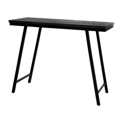 Mesa alta de espiga - Negro - 140 cm