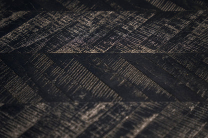 Mesa alta de espiga - Negro - 140 cm
