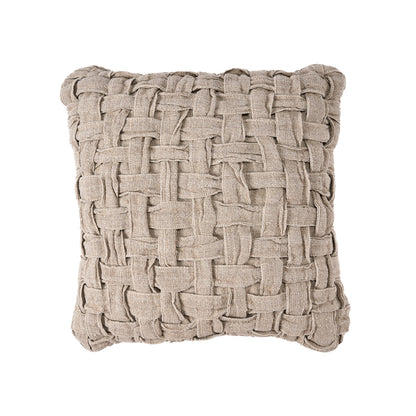 Funda de cojín Crosier de lino - natural