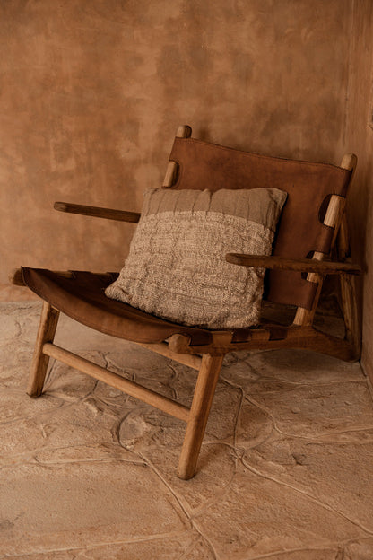 Funda de cojín Linen Edit - Natural