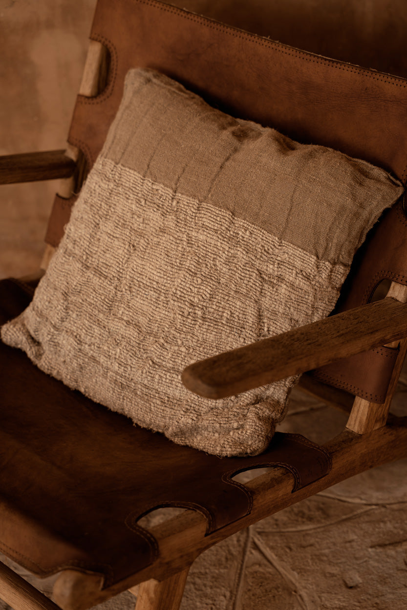 Funda de cojín Linen Edit - Natural