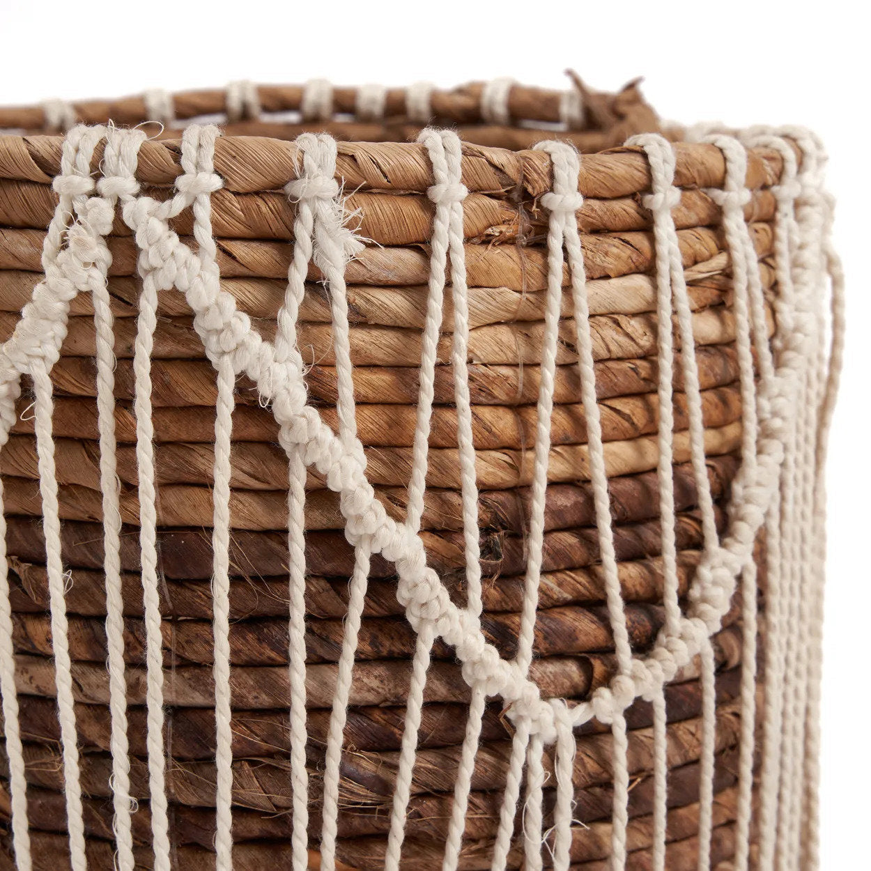 La cesta macra-mazing - Blanco natural - G