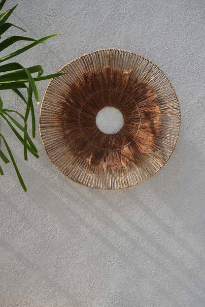 Decoración de pared Lobo - Natural