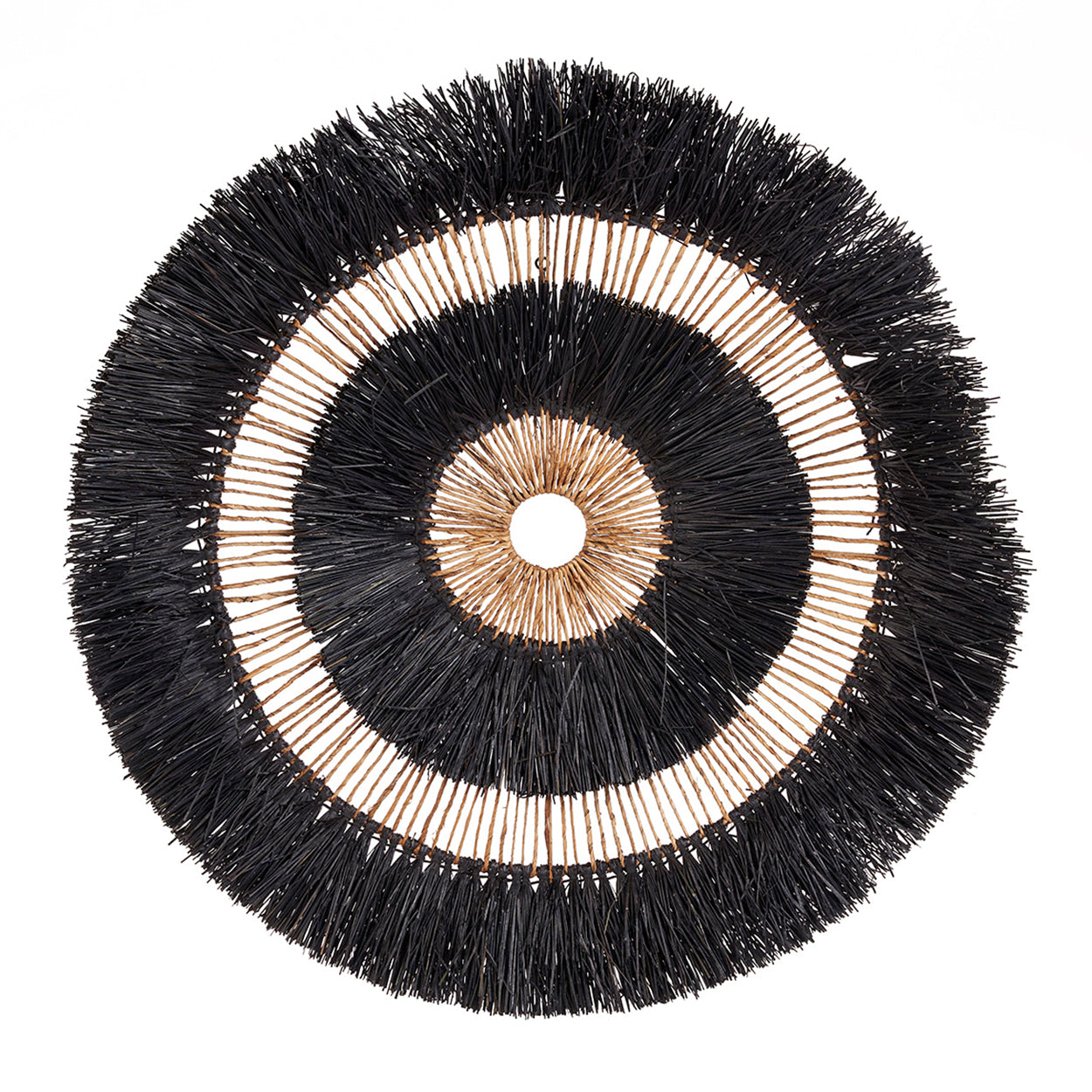 Maurea Decoración de Pared - Negro