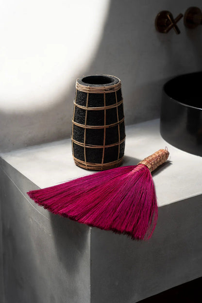 El cepillo de barrer - rosa