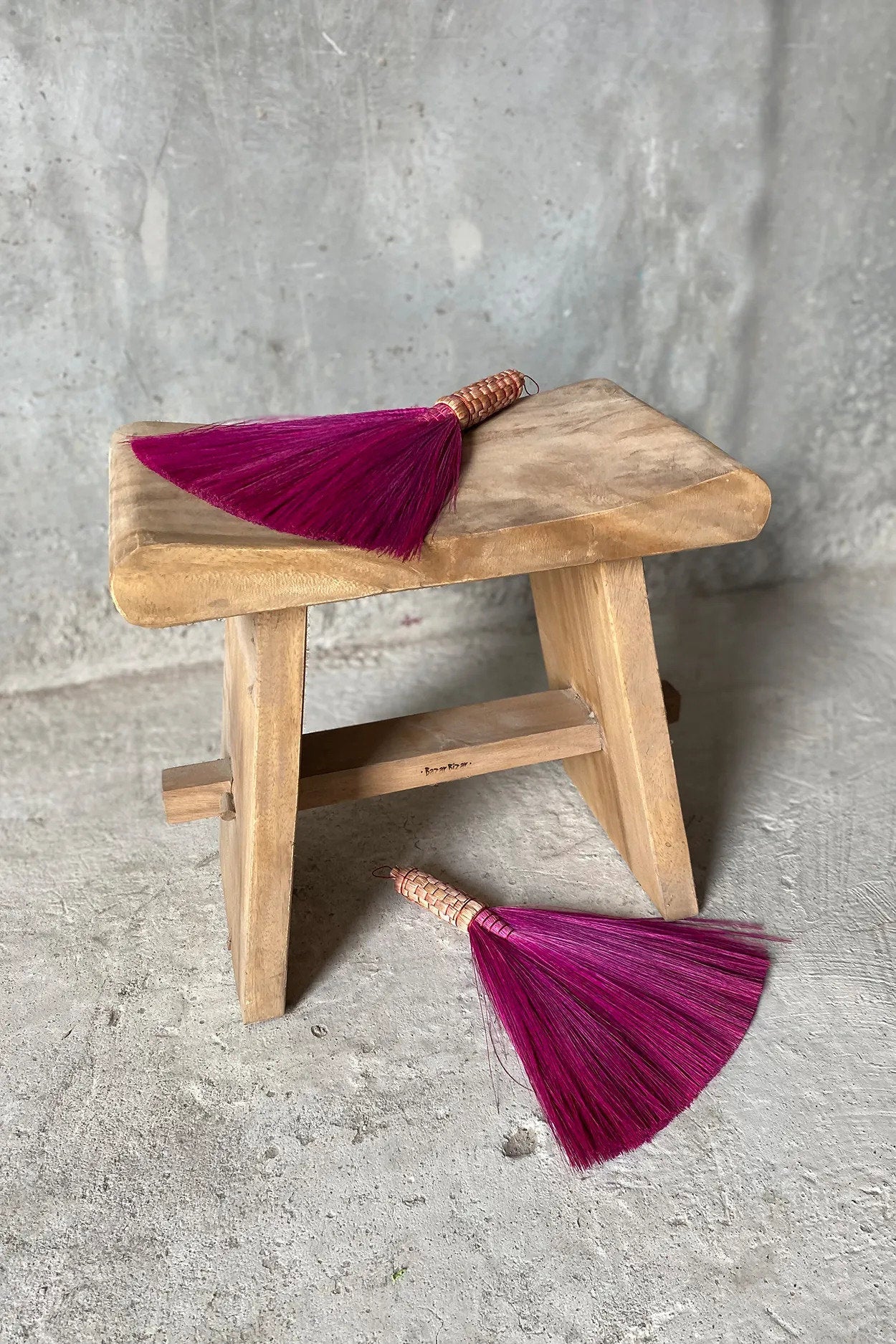 El cepillo de barrer - rosa