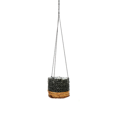 Colgador de plátano - negro natural - S