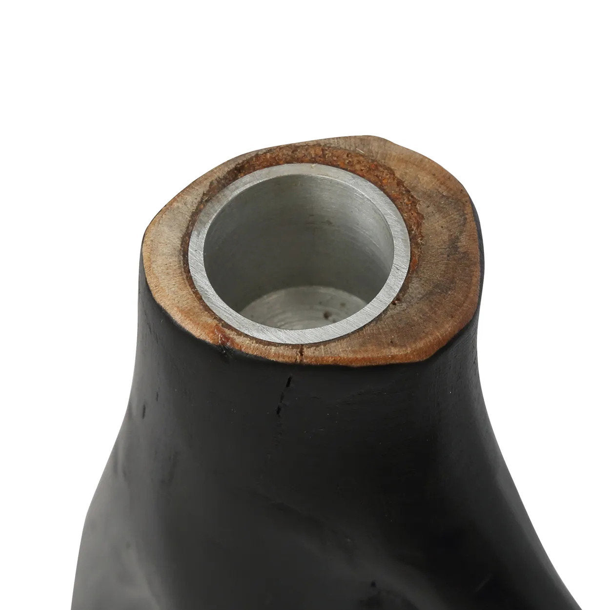 Candelabro de tres brazos - negro