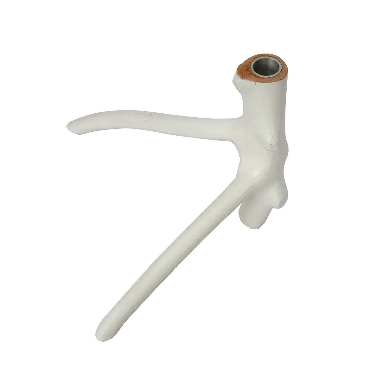 Candelabro de tres brazos - blanco