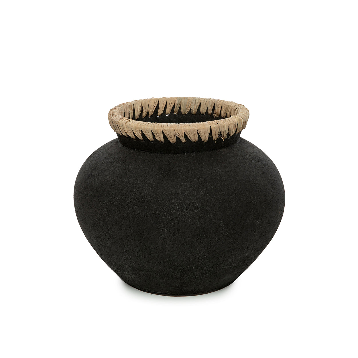El Jarrón Styly - Negro Natural - M