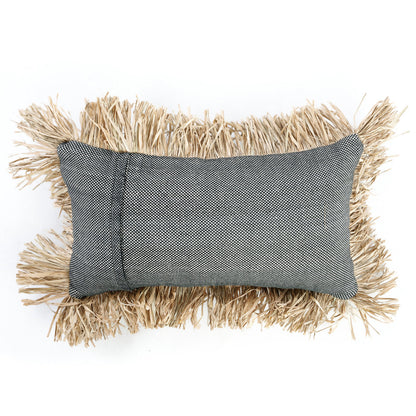 La funda de cojín Cotton Bonita - negro natural - 30x50