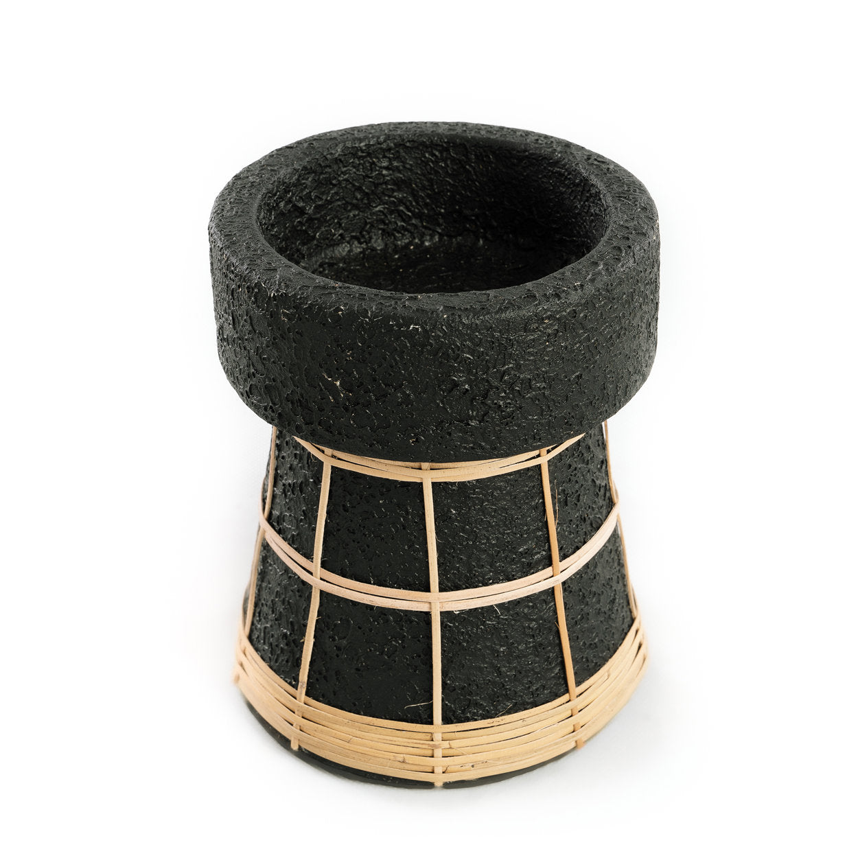 Candelabro Serene - Negro Natural - M