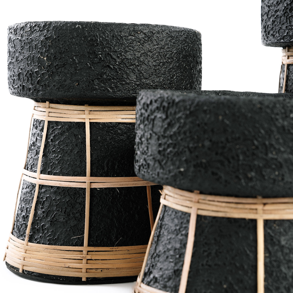 El Candelabro Serene - Negro natural - S