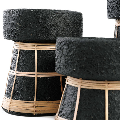 El Candelabro Serene - Negro natural - S