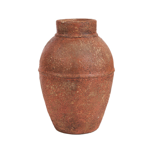 El jarrón Amphora Rustica - terracota - L