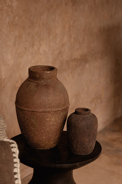 El jarrón Amphora Rustica - terracota - L