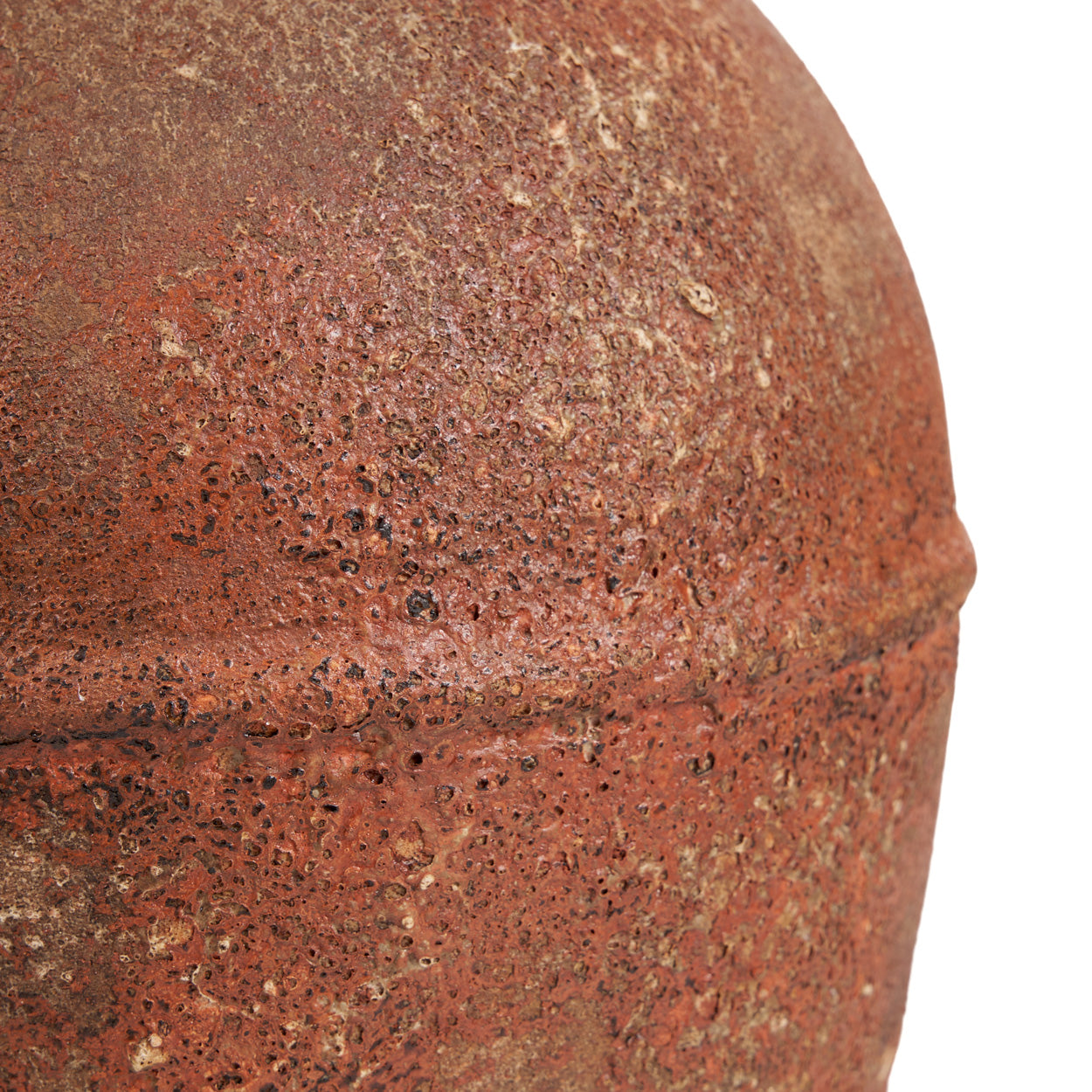 El jarrón Amphora Rustica - terracota - L