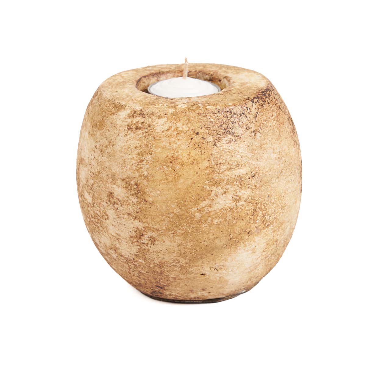 El candelabro Cavestone - crema