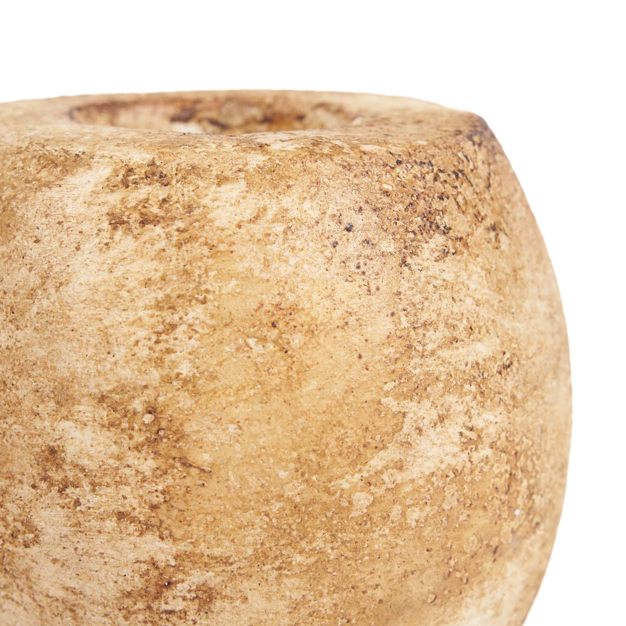 El candelabro Cavestone - crema