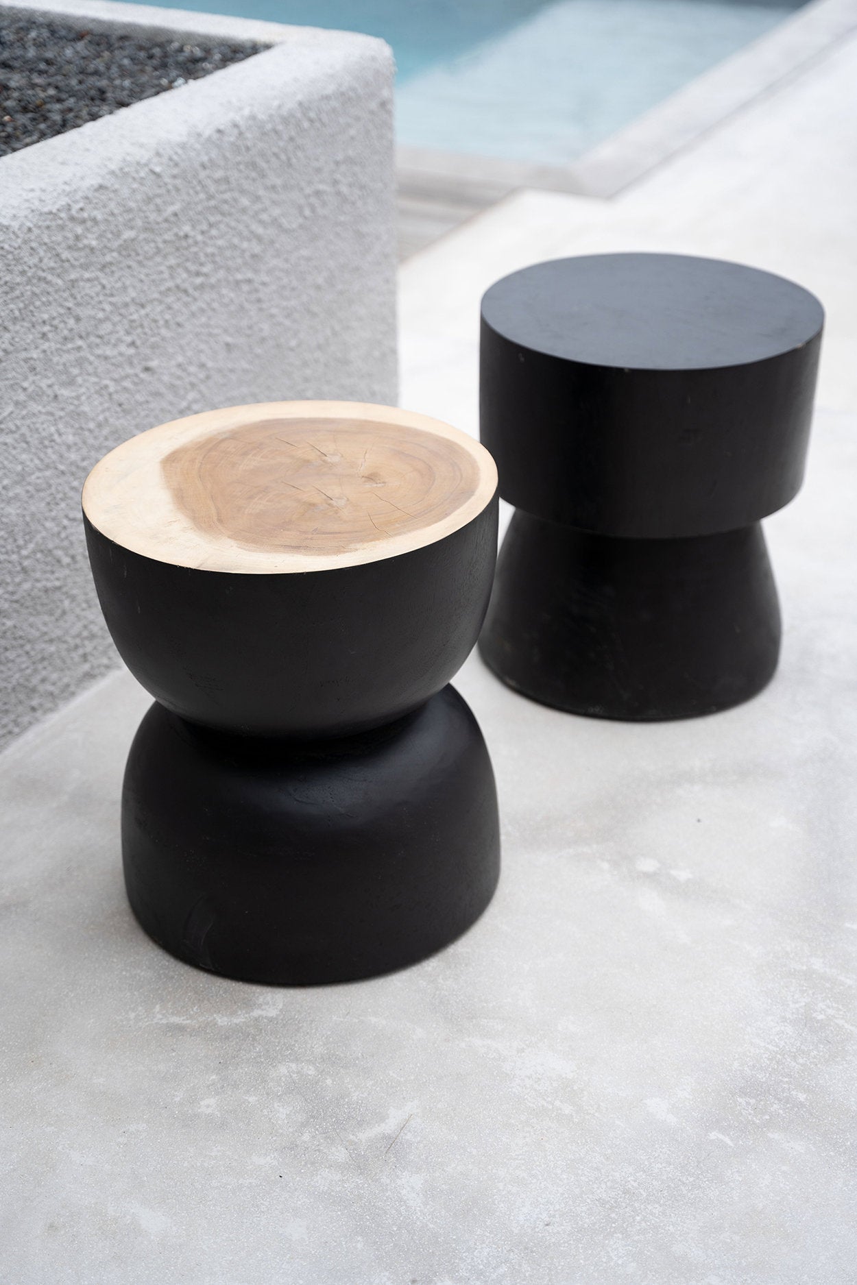 Taburete Warmi - Negro