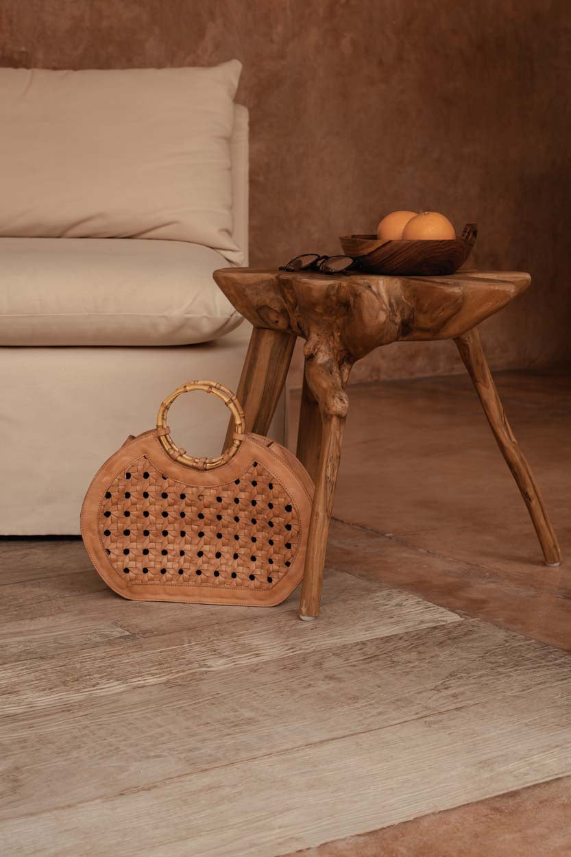 Mesa auxiliar Rooty - natural
