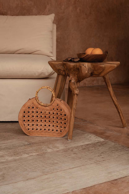 Mesa auxiliar Rooty - natural