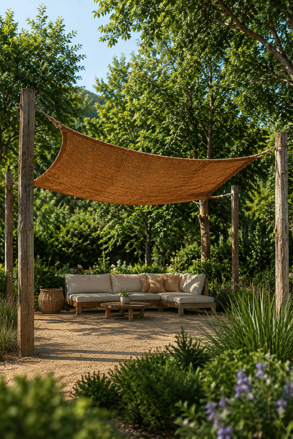 El Coco Shade Rectangular - Natural - 400x300
