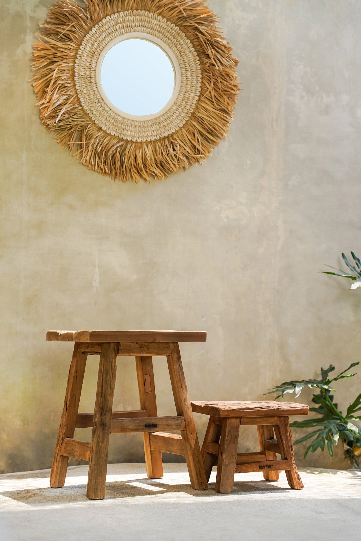 Taburete Yoke - Natural - S