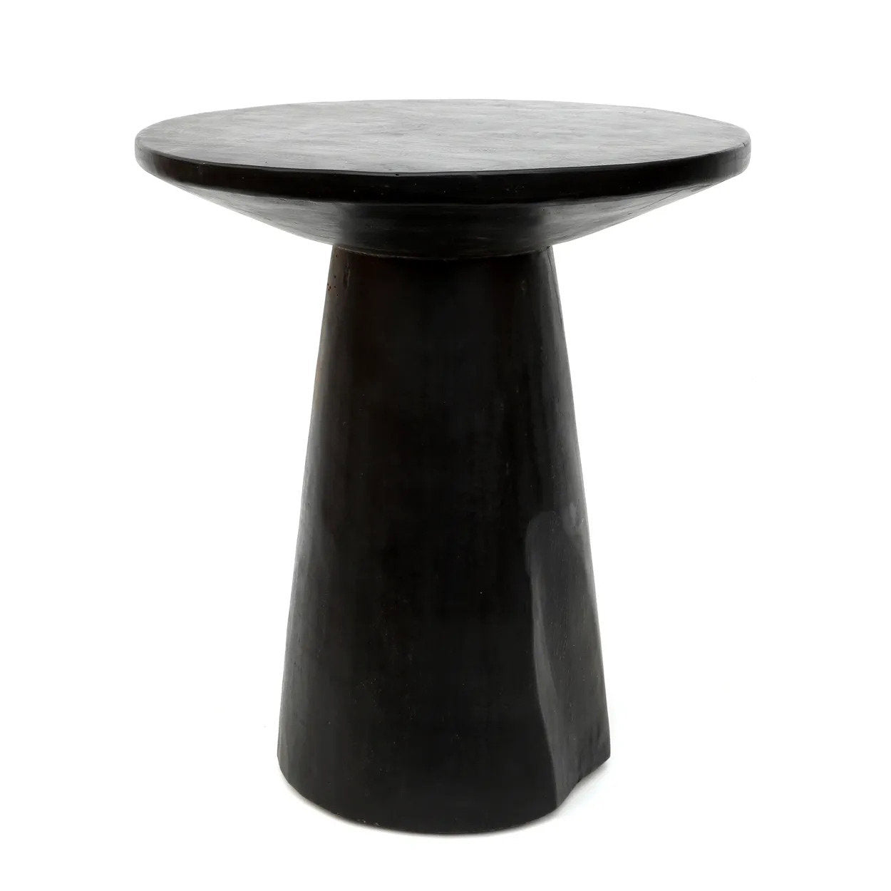 Mesa auxiliar Timber Conic - negra - 50