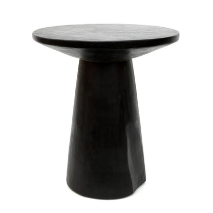Mesa auxiliar Timber Conic - negra - 50