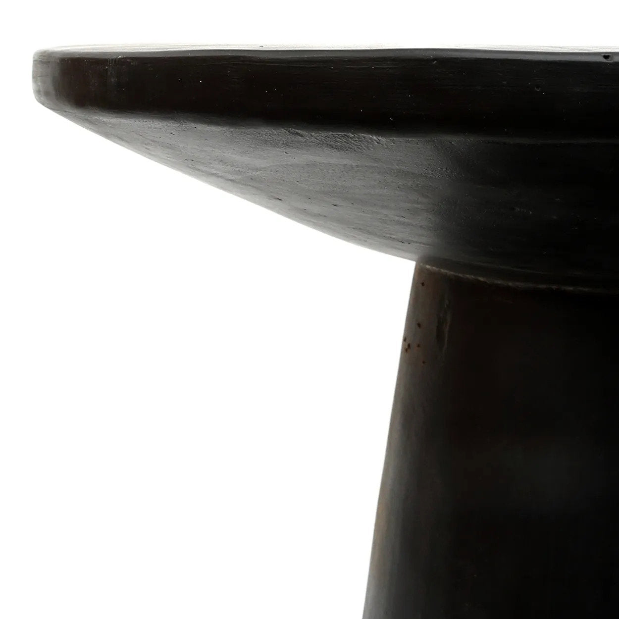 Mesa auxiliar Timber Conic - negra - 50