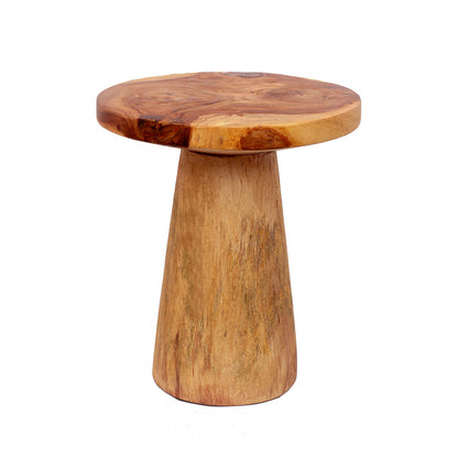 La mesa auxiliar Timber Conic - Natural - 50