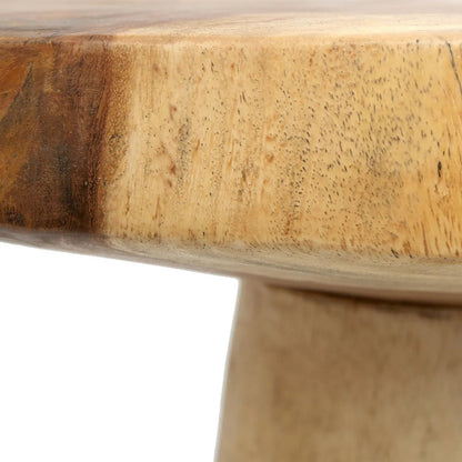 La mesa auxiliar Timber Conic - Natural - 50