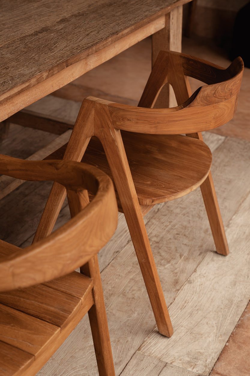 La silla de comedor Nihi Oka - exterior