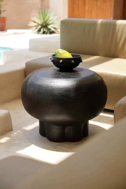 La mesa de centro Tutup - Negro