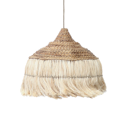Lámpara colgante Abaca Hoola - natural - L