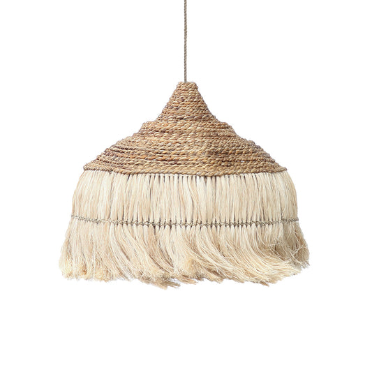 Lámpara colgante Abaca Hoola - natural - L