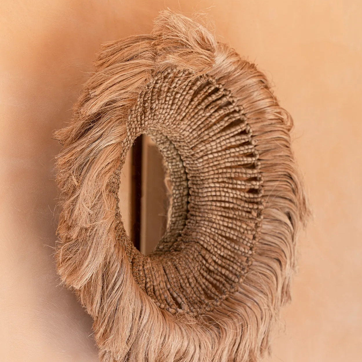 Espejo Abaca Solomon - Natural