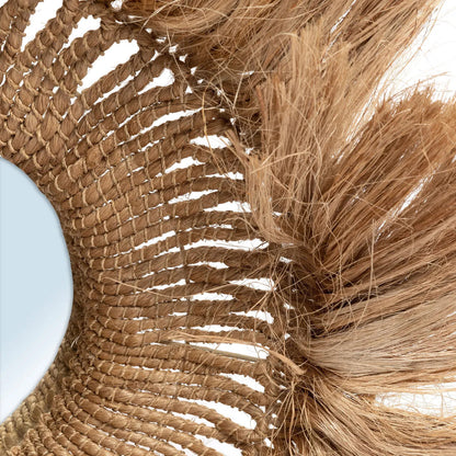 Espejo Abaca Solomon - Natural