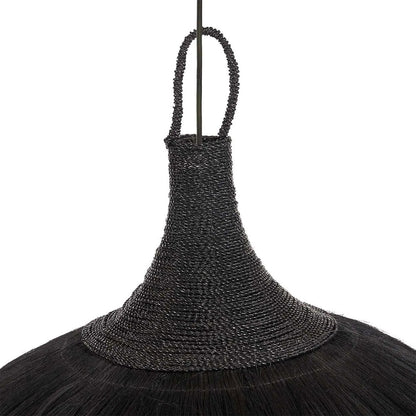 La lámpara colgante Makiki - Negro XL