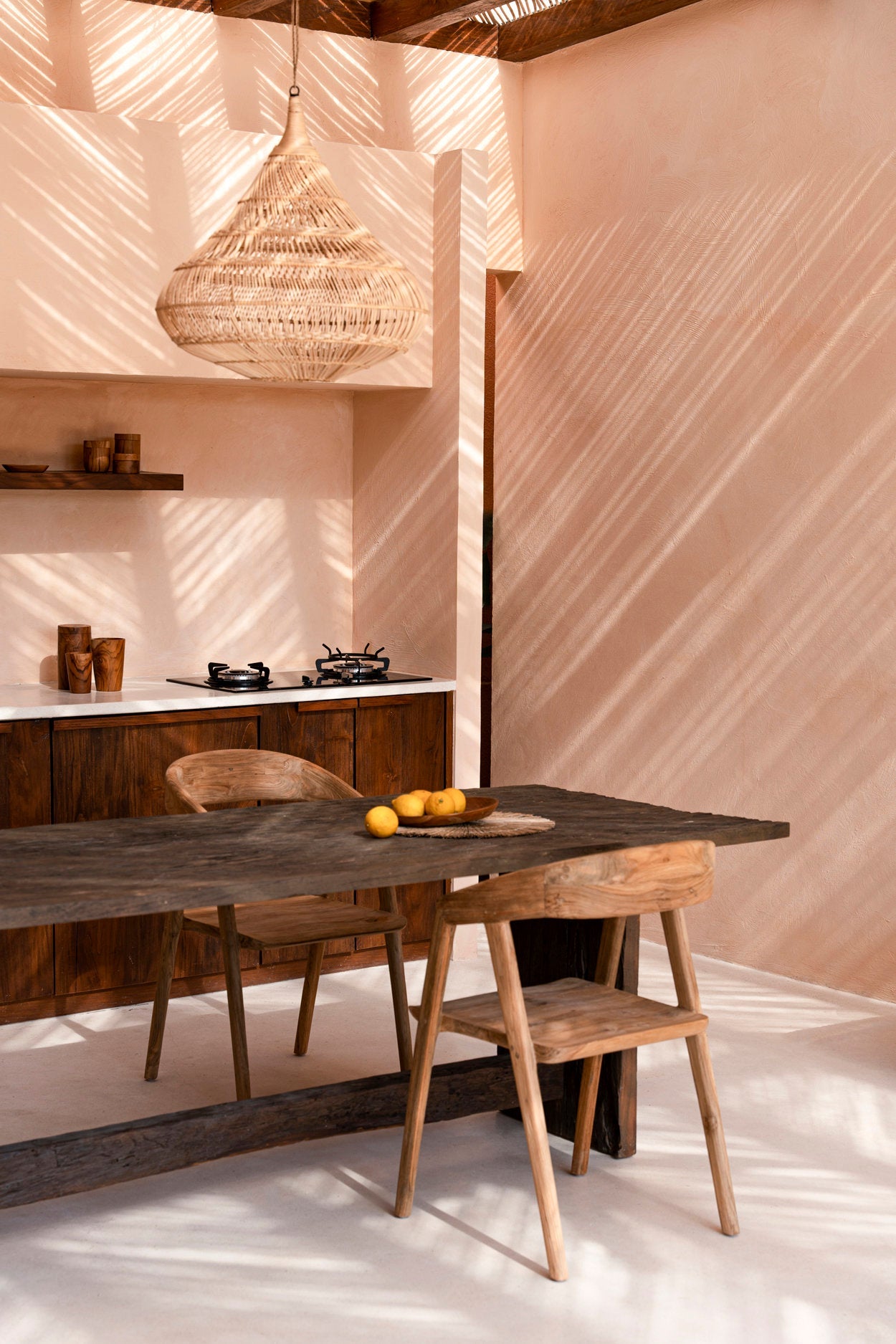 La silla de comedor Teluk