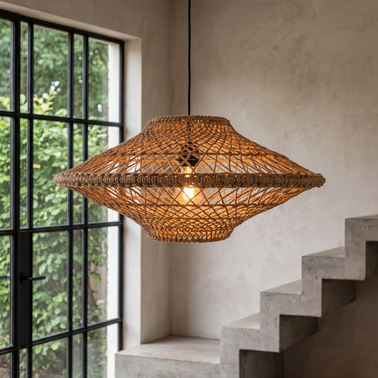 Lámpara colgante Corda - Ø 60x29 cm