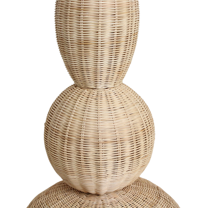 Lámpara de pie de ratán Tao - 175 cm